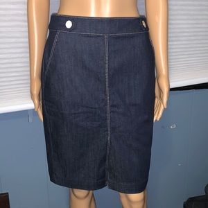- ANN TAYLOR petite strech beautyful skirt new with out tags .
